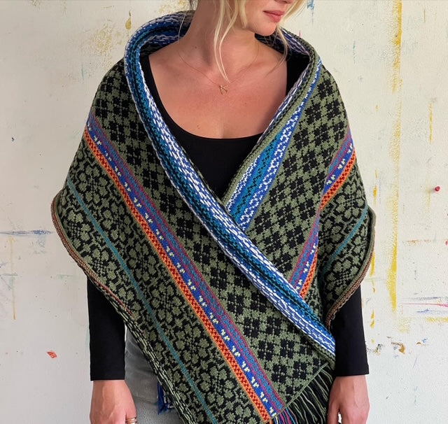 Argyle Shawl