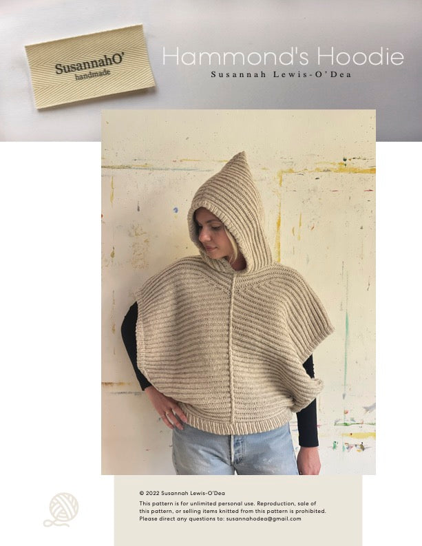 Hammond's Hoodie Pattern