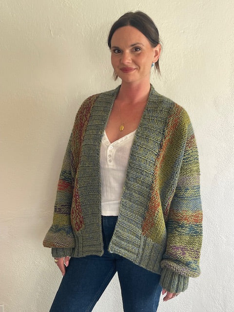 Marled Sideways Cardi