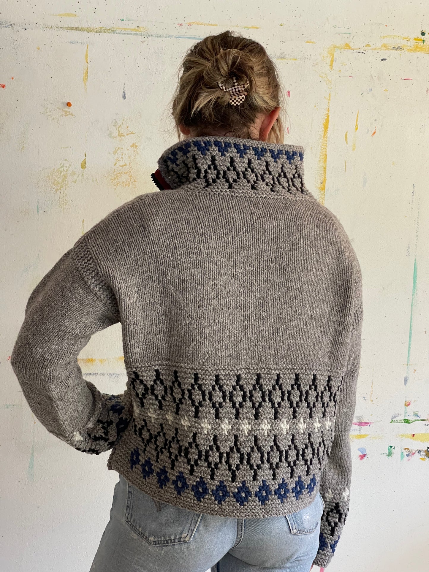 Zipper Cardi With Pockets